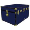 01-143 R NAVY Super Jumbo Storage Trunk with ABS Trim