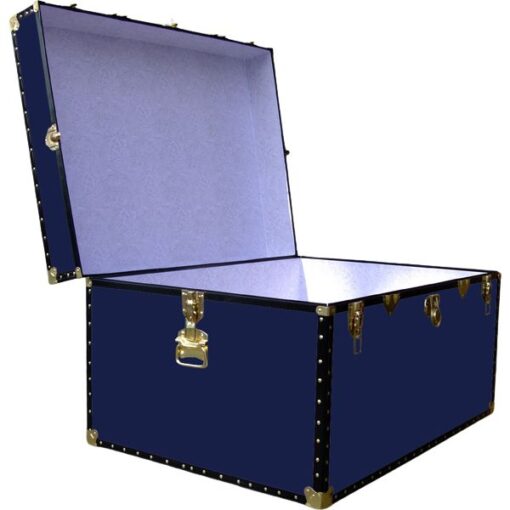 01-143 R NAVY Super Jumbo Storage Trunk with ABS Trim - Image 2