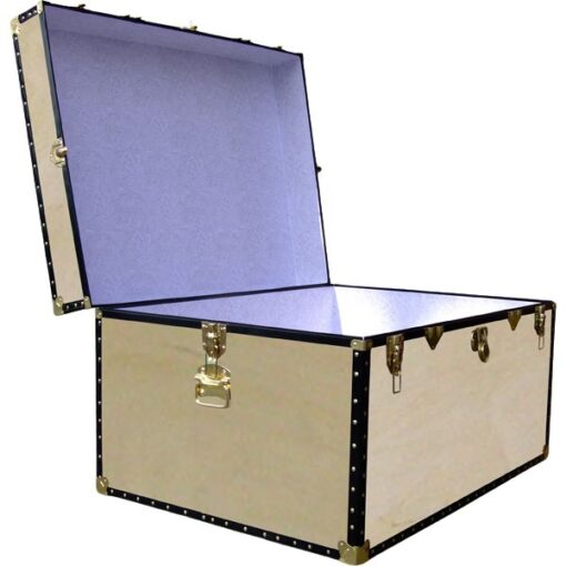 01-134 W WOOD Super Jumbo Storage Trunk with ABS Trim - Image 2