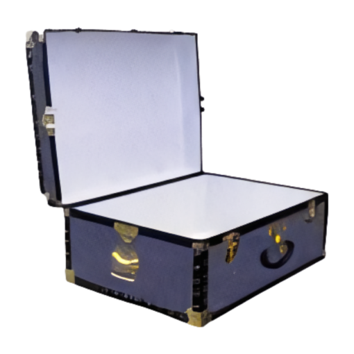 10-129 D DENIM27 Cabin Storage Trunk with ABS Trim - Image 2