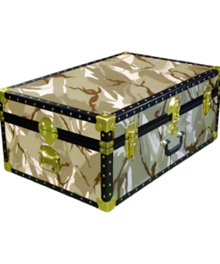10-142 DS DESERT STORM CAMO 27 Cabin Storage Trunk with ABS Trim