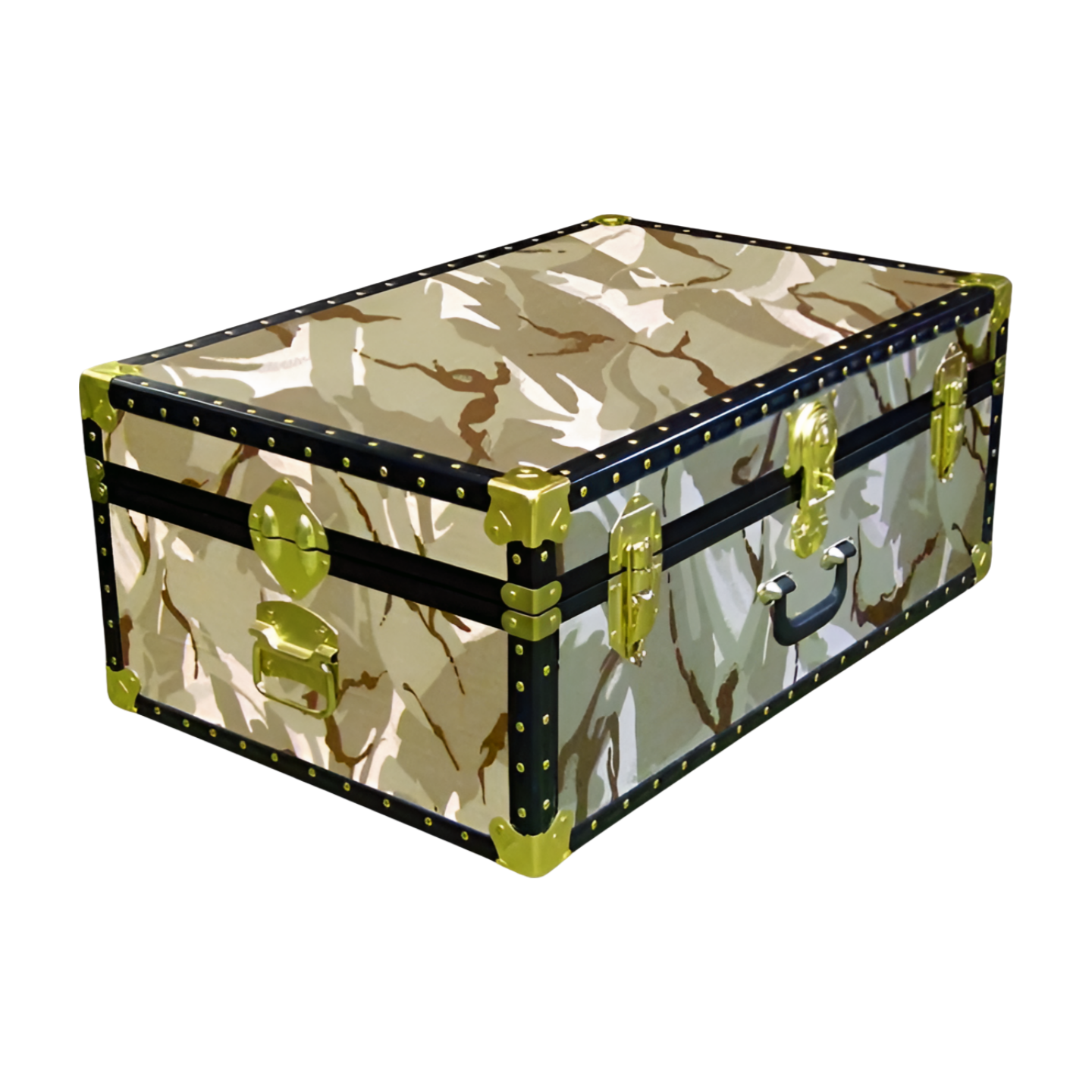 10-142 DS DESERT STORM CAMO 27 Cabin Storage Trunk with ABS Trim