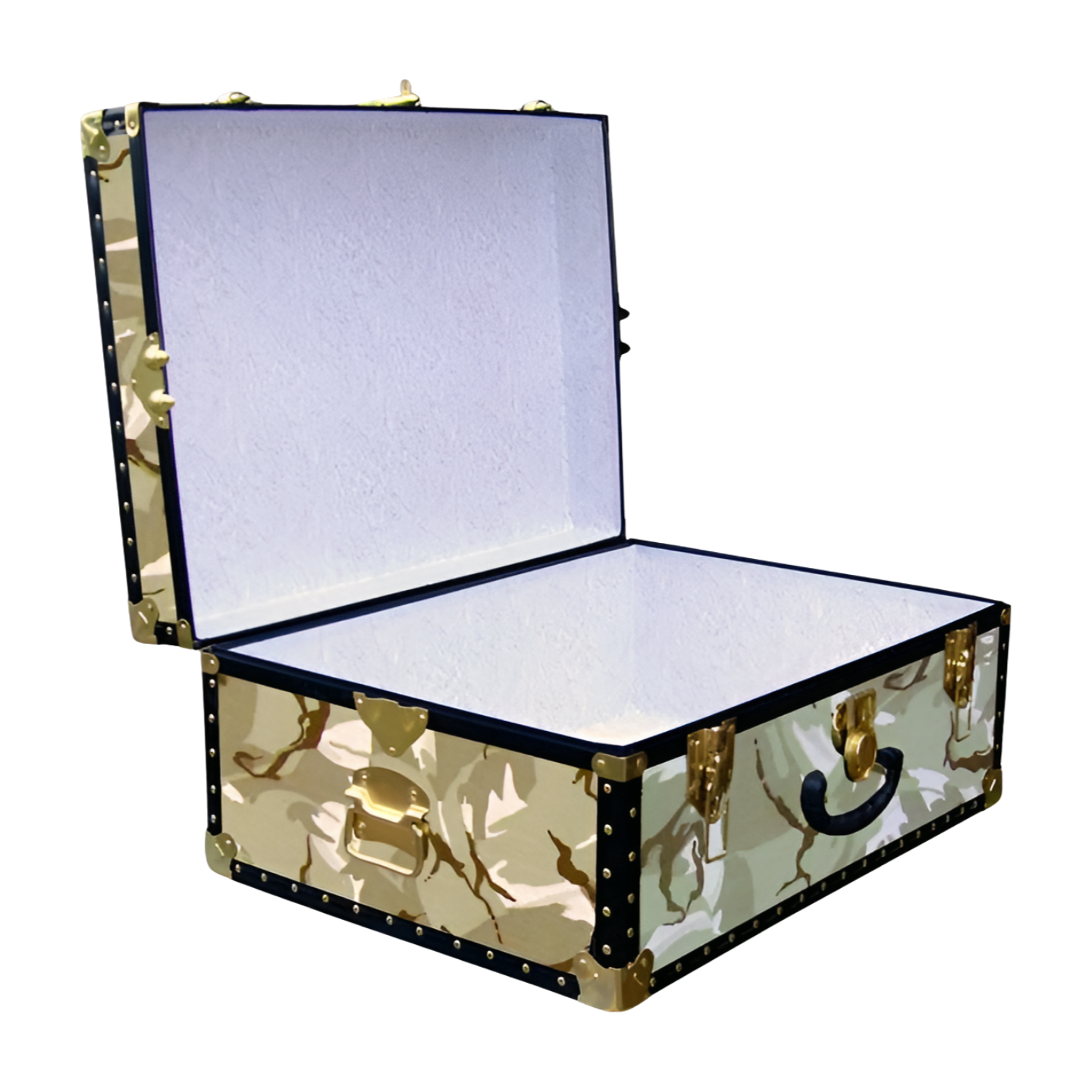 10-142 DS DESERT STORM CAMO 27 Cabin Storage Trunk with ABS Trim - Image 2