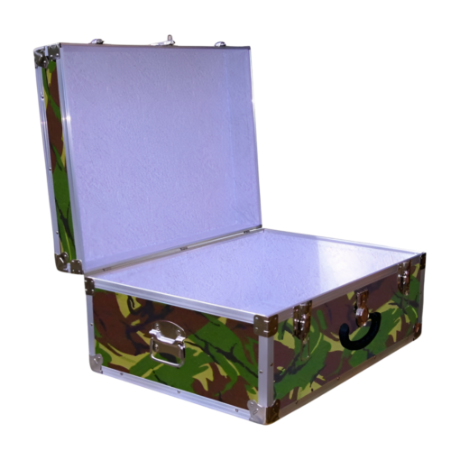 10-139 JCE JUNGLE CAMO 27 Cabin Storage Trunk with Alloy Trim - Image 2