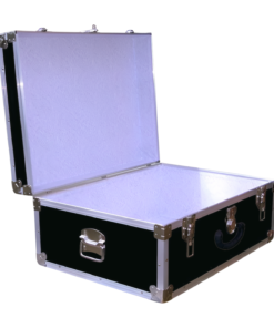 Alternative view of 10-090 RE BLACK 27 Cabin Storage Trunk with Alloy Trim
