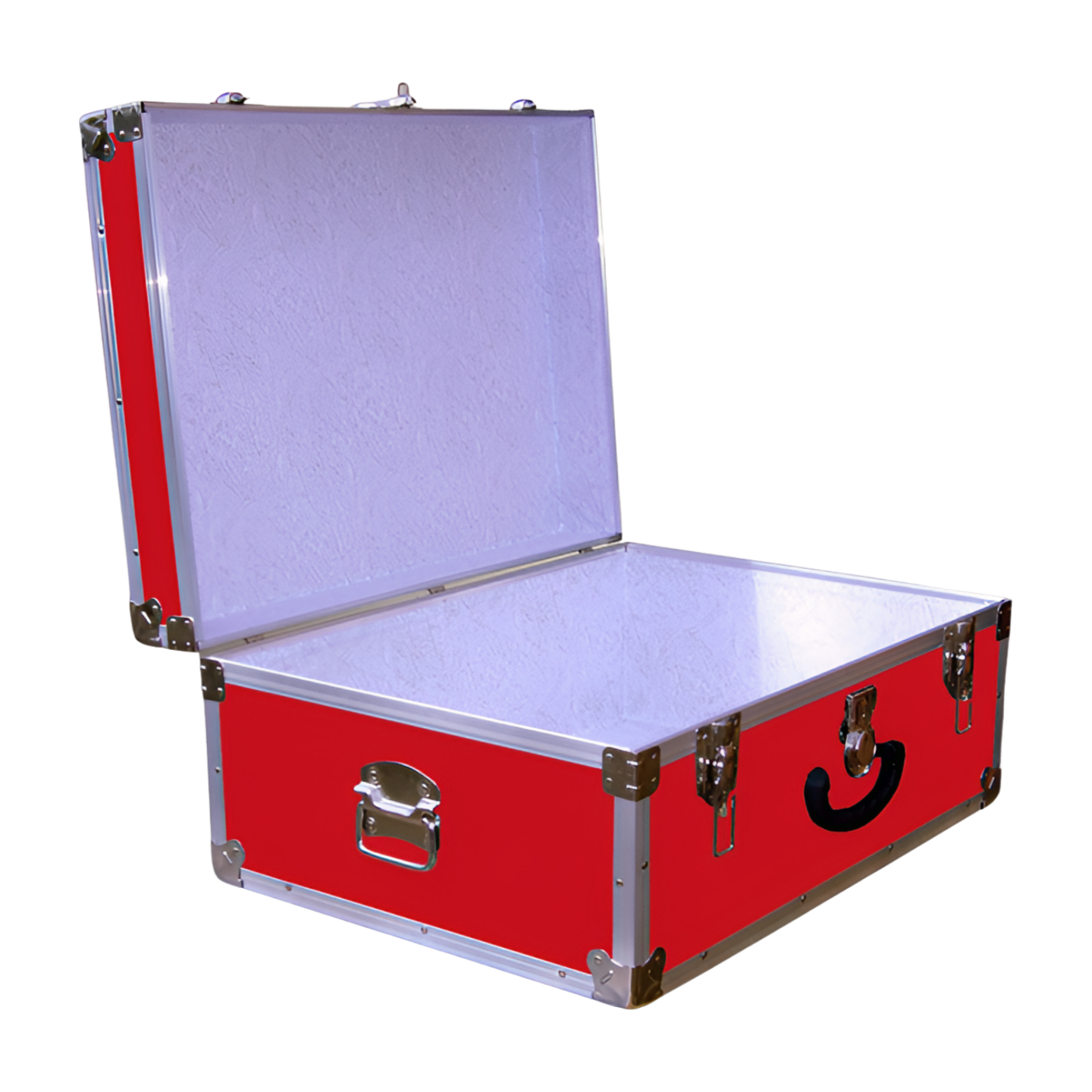 10-087 RE RED 27 Cabin Storage Trunk with Alloy Trim - Image 2