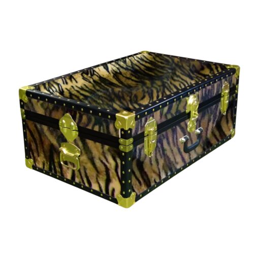 10-182 TI FAUX TIGER 27 Cabin Storage Trunk with ABS Trim