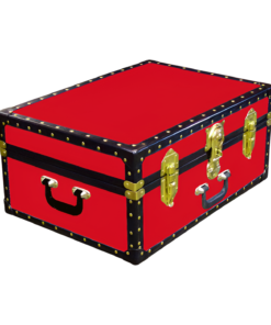 11-079 R RED 24 Storage Trunk Case with ABS Trim