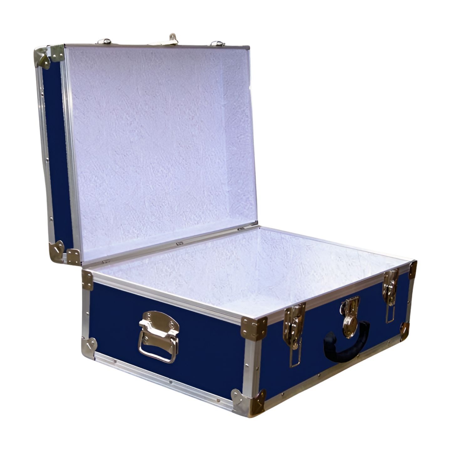 11-087 RE NAVY 24 Storage Trunk Case with Alloy Trim - Image 2