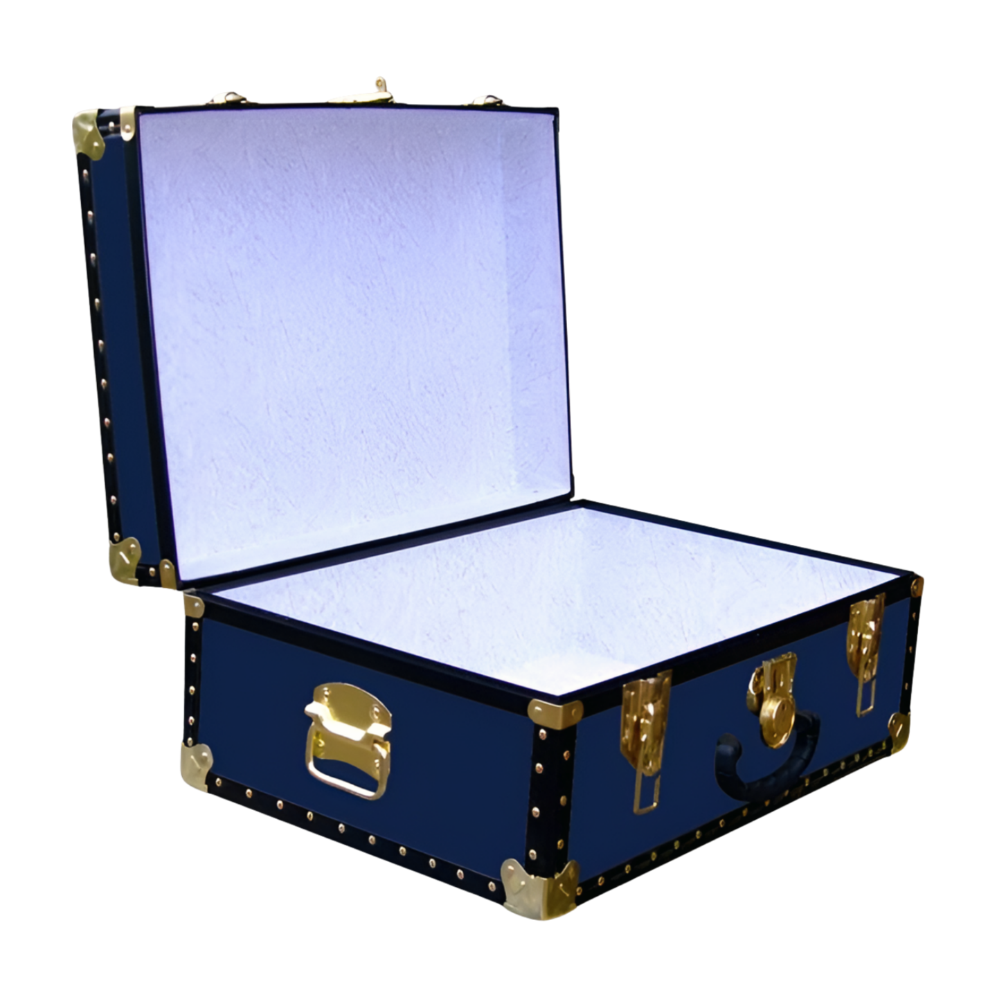 11-081 R NAVY 24 Storage Trunk Case with ABS Trim - Image 2