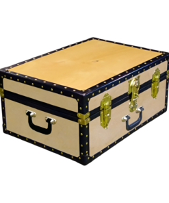 11-069 W WOOD 24 Storage Trunk Case with ABS Trim
