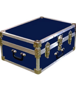 11-087 RE NAVY 24 Storage Trunk Case with Alloy Trim