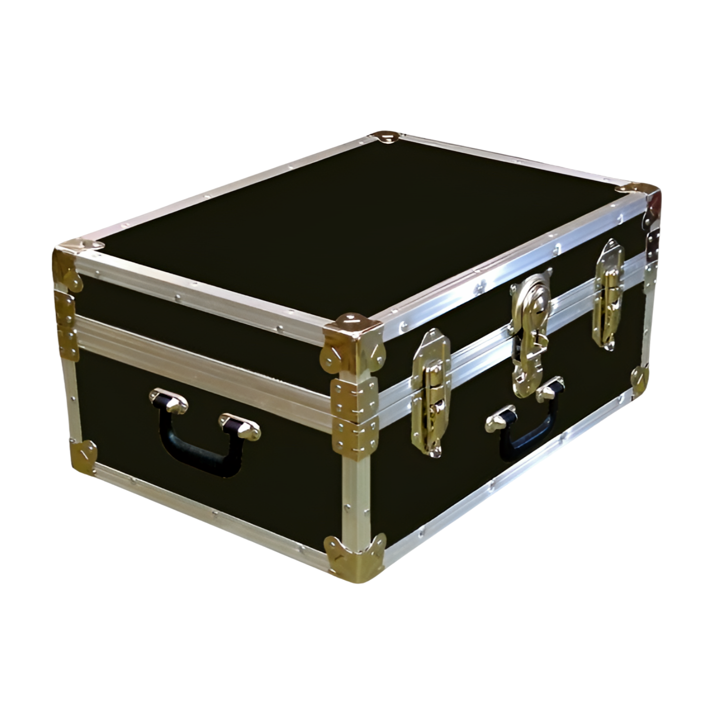 11-084 RE OLIVE 24 Storage Trunk Case with Alloy Trim