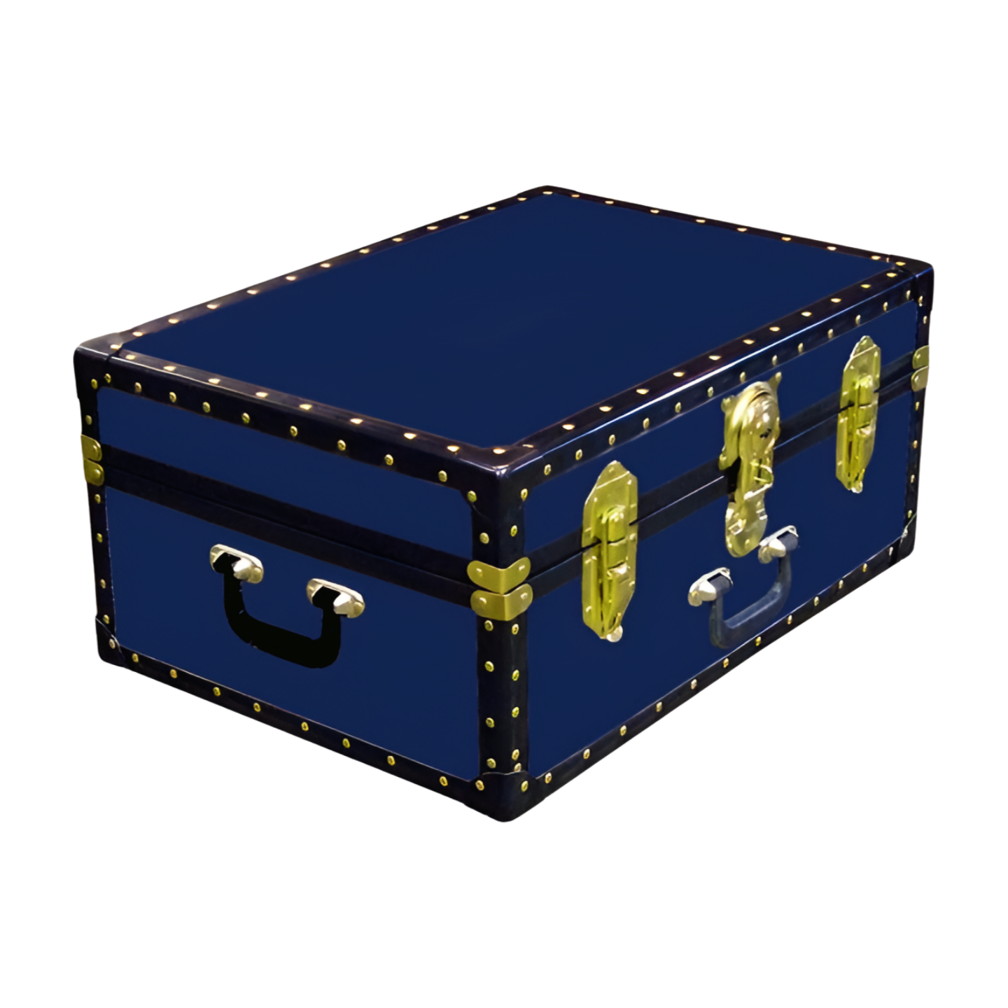 11-081 R NAVY 24 Storage Trunk Case with ABS Trim