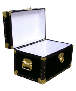 Alternative view of 12-058 R BLACK Tuck Box Storage Trunk with ABS Trim