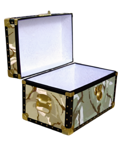 Alternative view of 12-067 DS DESERT STORM CAMO Tuck Box Storage Trunk with ABS Trim