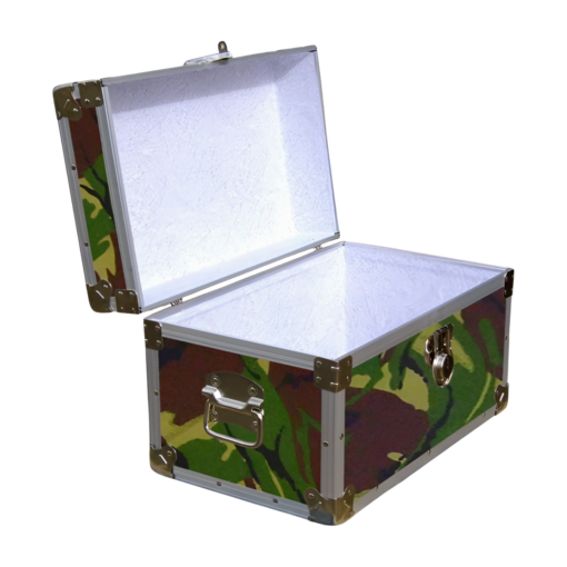 12-066.5 JCE JUNGLE CAMO Tuck Box Storage Trunk with Alloy Trim - Image 2