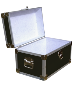 Alternative view of 12-059 RE OLIVE Tuck Box Storage Trunk with Alloy Trim