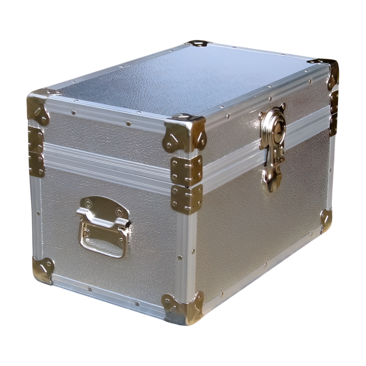 12-055 AE ALLOY Tuck Box Storage Trunk with Alloy Trim