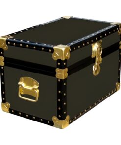 12-056 R OLIVE Tuck Box Storage Trunk with ABS Trim