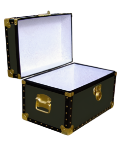 Alternative view of 12-056 R OLIVE Tuck Box Storage Trunk with ABS Trim