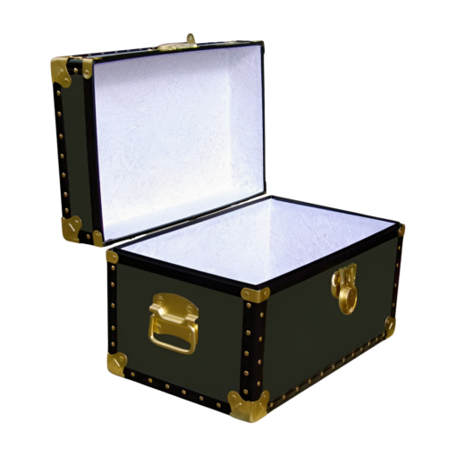12-056 R OLIVE Tuck Box Storage Trunk with ABS Trim - Image 2