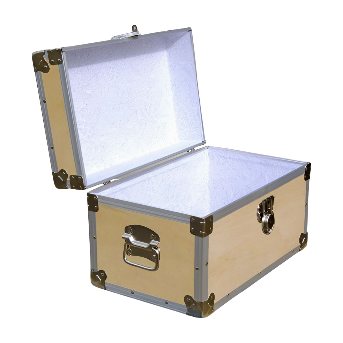 12-047 WE WOOD Tuck Box Storage Trunk with Alloy Trim - Image 2
