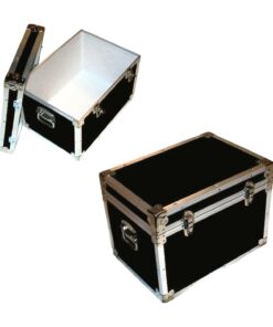 13-084 RE BLACK LP 150 Storage Trunk with Alloy Trim