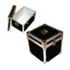 14-078 RE BLACK LP 100 Storage Trunk with Alloy Trim