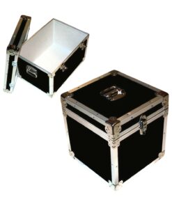 14-078 RE BLACK LP 100 Storage Trunk with Alloy Trim