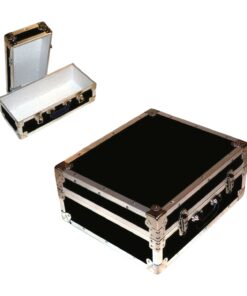 17-078 RE BLACK Single 200 Storage Trunk with Alloy Trim