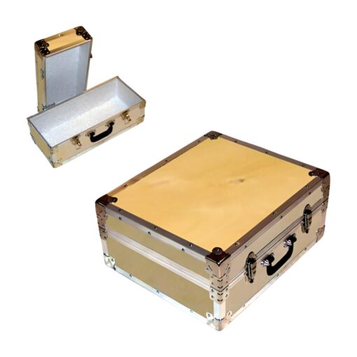 17-063 WE WOOD Single 200 Storage Trunk with Alloy Trim