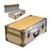 18-062 WE WOOD CD 100 Storage Trunk with Alloy Trim