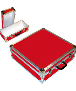 19-084 RE RED CD 200 Storage Trunk with Alloy Trim