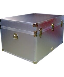 01-139 AE ALLOY Super Jumbo Storage Trunk with Alloy Trim