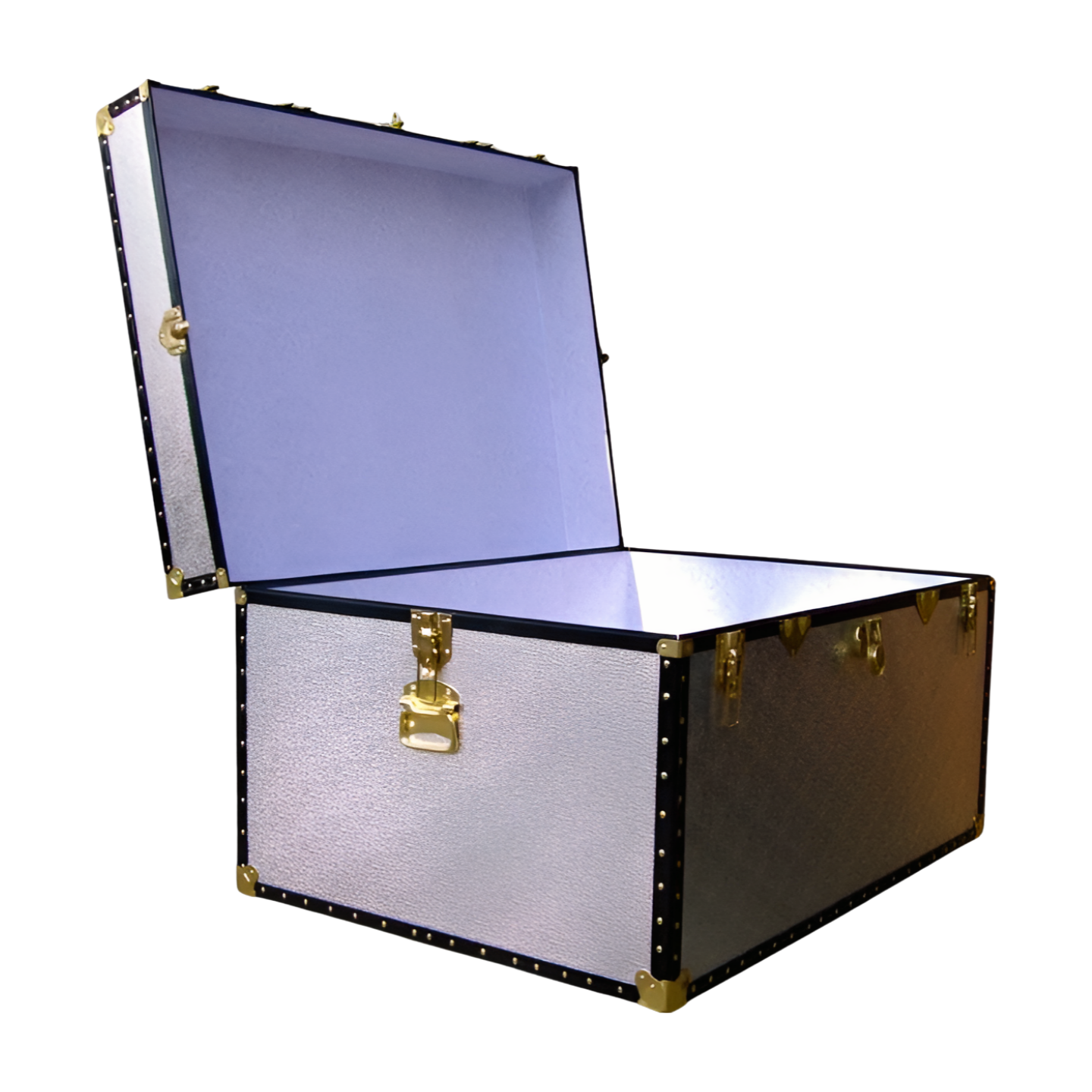 02-127 AS ALLOY Jumbo Storage Trunk with ABS Trim - Image 2