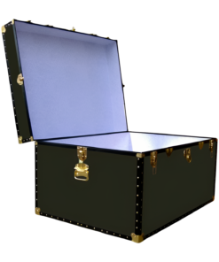 Alternative view of 02-130 R OLIVE Jumbo Storage Trunk with ABS Trim