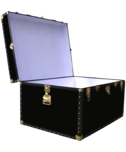 Alternative view of 02-134 R BLACK Jumbo Storage Trunk with ABS Trim