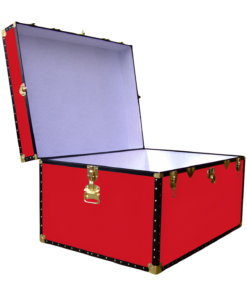 Alternative view of 02-131 R RED Jumbo Storage Trunk with ABS Trim