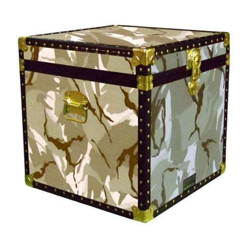 20-146 DS DESERT STORM CAMO Cube Storage Trunk with ABS Trim