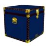20-093 R NAVY Cube Storage Trunk with ABS Trim