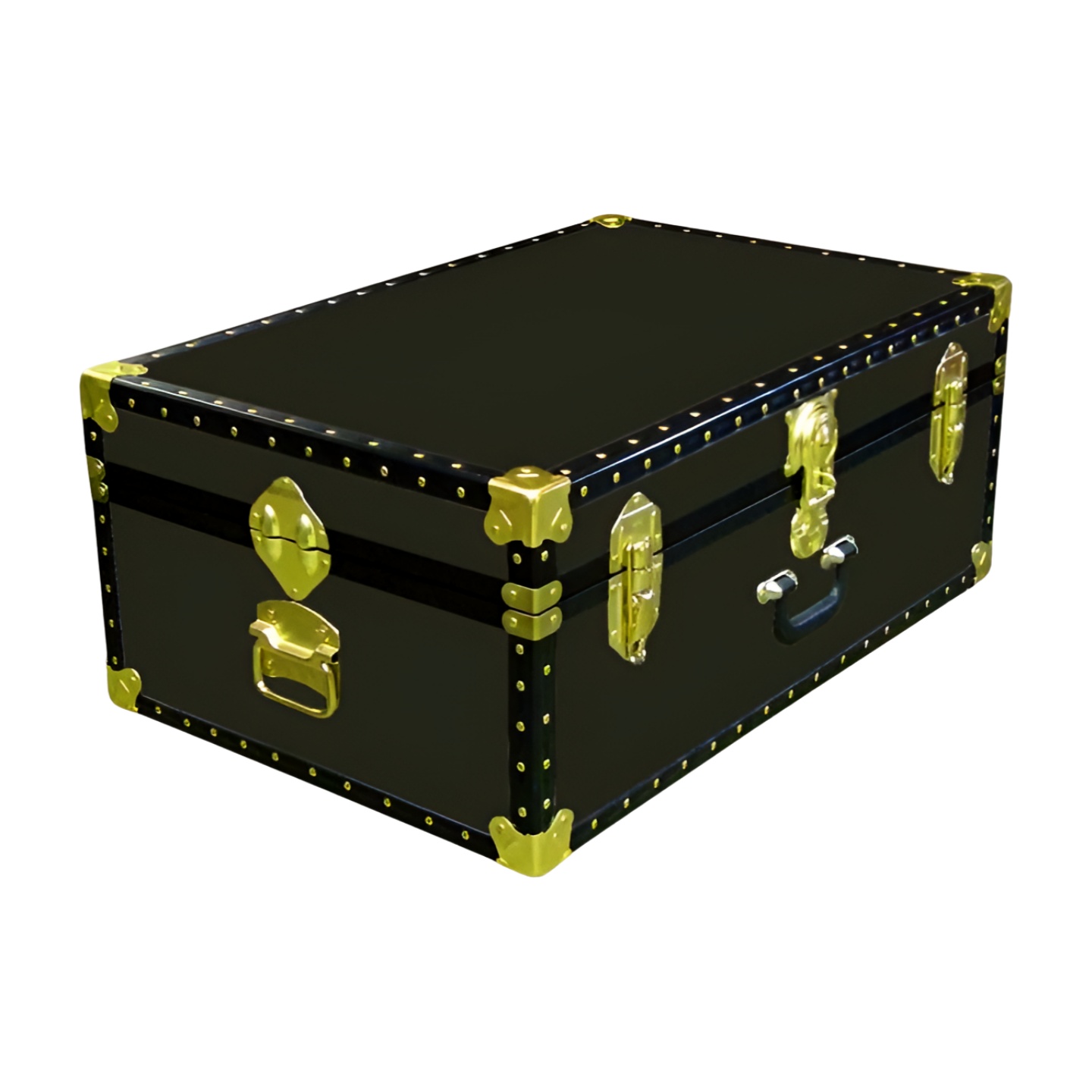 10-080 R OLIVE 27 Cabin Storage Trunk with ABS Trim