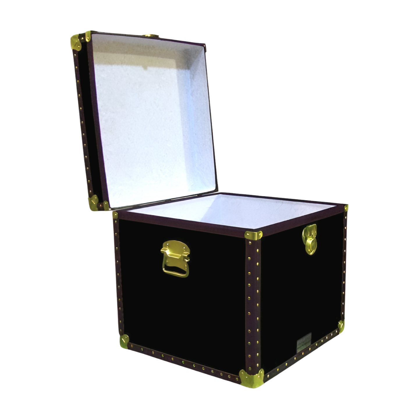 20-094 R BLACK Cube Storage Trunk with ABS Trim - Image 2
