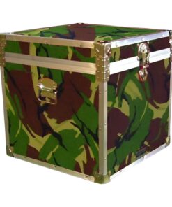 20-145 JCE JUNGLE CAMO Cube Storage Trunk with Alloy Trim