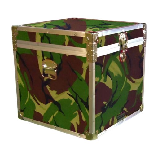 20-145 JCE JUNGLE CAMO Cube Storage Trunk with Alloy Trim