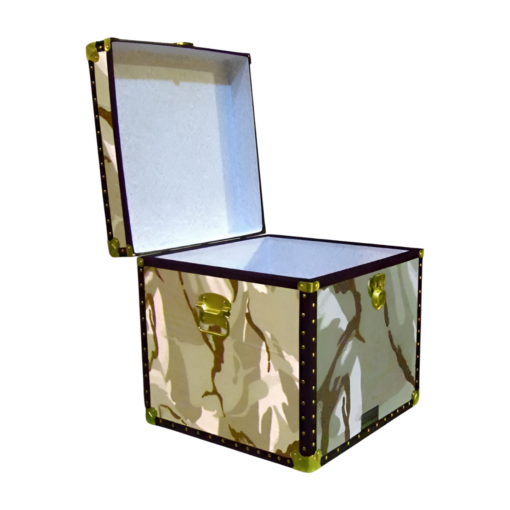 20-146 DS DESERT STORM CAMO Cube Storage Trunk with ABS Trim - Image 2