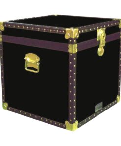 20-094 R BLACK Cube Storage Trunk with ABS Trim