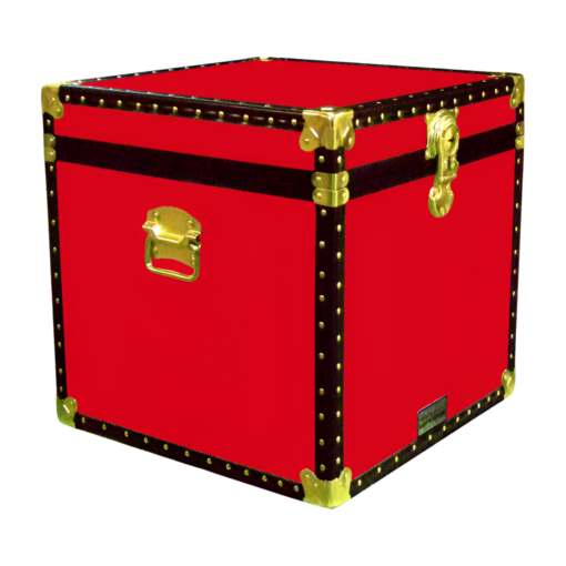 20-091 R RED Cube Storage Trunk with ABS Trim