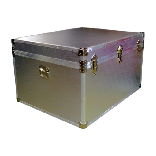 02-129 AE ALLOY Jumbo Storage Trunk with Alloy Trim