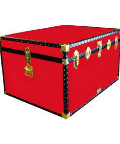 02-131 R RED Jumbo Storage Trunk with ABS Trim